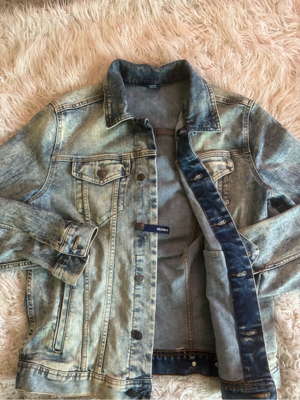 George Light Wash Blue Denim Jacket